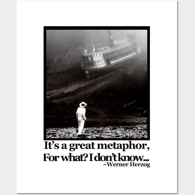 Fitzcarraldo Quote Wall Art by asimplefool